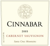 森納巴赤霞珠干紅葡萄酒（圣克魯斯山）(Cinnabar Cabernet Sauvignon, Santa Cruz Mountains, USA)