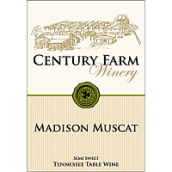 世紀(jì)農(nóng)場(chǎng)麥迪遜麝香半甜白葡萄酒(Century Farm Winery Madison Muscat, Tennessee, USA)