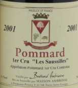 伯特蘭·安布魯瓦茲酒莊紹姿（?，斠患増@）紅葡萄酒(Maison Bertrand Ambroise Les Saussilles, Pommard Premier Cru, France)