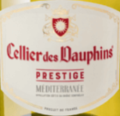 道芬酒莊聲望系列白葡萄酒(Cellier des Dauphins Prestige Blanc, Mediterranee, France)