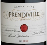 山度富酒莊普倫蒂維珍藏西拉紅葡萄酒(Sandalford Prendiville Reserve Shiraz, Margaret River, Australia)