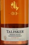 泰斯卡30年蘇格蘭單一麥芽威士忌(Talisker Aged 30 Years Single Malt Scotch Whisky, Isle of Skye, UK)