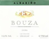 博薩酒莊阿爾巴利諾白葡萄酒(Bodega Bouza Albarino, Montevideo, Uruguay)