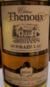 泰努酒莊酒莊甜白葡萄酒(Chateau Thenoux, Monbazillac, France)