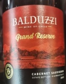 碧桃絲酒莊特級珍藏赤霞珠紅葡萄酒(Balduzzi Grand Reserve Cabernet Sauvignon, Maule Valley, Chile)