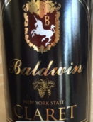 鮑德溫克拉雷系列干型紅葡萄酒(Baldwin Vineyards Claret, NY, USA)