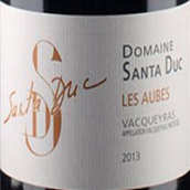 圣杜卡酒莊奧布紅葡萄酒(Domaine Santa Duc Les Aubes, Vacqueyras, France)