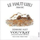 予厄酒莊高地園白葡萄酒（半干型）(Domaine Huet Le Haut-Lieu Demi-sec, Vouvray, France)