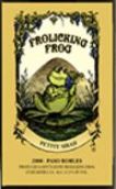 嬉戲蛙典藏版小西拉干紅葡萄酒(Frolicking Frog Library Petite Syrah, Paso Robles, USA)