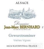 简马克伯恩哈老藤琼瑶浆白葡萄酒(Domaine Jean-Marc Bernhard Gewurztraminer Vieilles Vignes, Alsace, France)