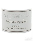 喬丹普伊-富賽老藤精釀干白葡萄酒(Domaine Vincent Girardin Pouilly-Fuisse Les Vieilles Vignes, Maconnais, France)