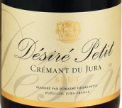 迪西貝蒂酒莊干型起泡白葡萄酒(Domaine Desire Petit Blanc Brut, Jura, France)