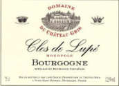 盧普紹萊盧普園干紅葡萄酒(Lupe-Cholet Bourgogne Clos de Lupe, France)