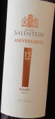 薩蘭亭酒莊阿尼弗薩里奧15年馬爾貝克紅葡萄酒(Bodegas Salentein Aniversario 15 Anos Malbec, Uco Valley, Argentina)