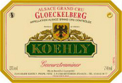 庫利格洛科堡（阿爾薩斯特級園）瓊瑤漿白葡萄酒(Koehly Gewurztraminer Gloeckelberg, Alsace Grand Cru, France)