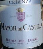 梅樂卡斯蒂陳釀紅葡萄酒(Mayor de Castilla Crianza, Ribera del Duero, Spain)