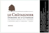 Domaine de la Citadelle Cotes du Luberon Cuvee Le Chataignier Rose, Rhone, France