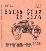 羅伯托恩里克斯酒莊圣克魯斯德科亞派斯紅葡萄酒(Roberto Henriquez Santa Cruz de Coya Pais, Bio Bio Valley, Chile)