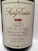 金氏克羅夫特園黑皮諾干紅葡萄酒(King Estate Croft Vineyard Pinot Noir, Willamette Valley, USA)