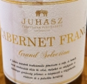 尤哈斯酒莊特級精選品麗珠紅葡萄酒(Juhasz Testverek Pinceszete Grand Selection Cabernet Franc, Eger, Hungary)