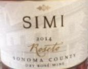 思美酒莊魯塞特桃紅葡萄酒(Simi Winery Roseto, Sonoma County, USA)