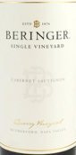 貝靈哲沙石園赤霞珠干紅葡萄酒(Beringer Quarry Vineyard Cabernet Sauvignon, Rutherford, USA)