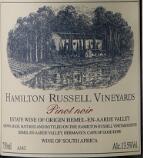 漢密爾頓黑皮諾紅葡萄酒(Hamilton Russell Vineyards Hemel-en-Aarde Valley Pinot Noir, Walker Bay, South Africa)