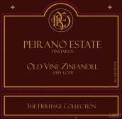 Peirano Estate The Heritage Collection Old Vine Zinfandel, Lodi, USA