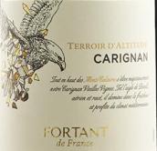 楓塘酒莊高地風(fēng)土霞多麗佳利釀紅葡萄酒(Fortant Terroir d'Altitude Carignan, Pays d'Oc, France)