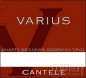 Cantele Varius Rosso Salento IGT, Puglia, Italy