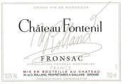 豐特尼爾酒莊紅葡萄酒(Chateau Fontenil, Fronsac, France)