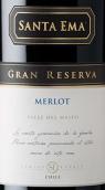 圣艾瑪酒莊特級珍藏梅洛紅葡萄酒(Santa Ema Gran Reserva Merlot, Maipo Valley, Chile)