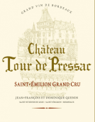 比萨酒庄副牌红葡萄酒(Chateau Tour de Pressac, Saint-Emilion Grand Cru, France)