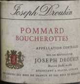 約瑟夫杜魯安布奇洛特園干紅葡萄酒(Joseph Drouhin les Boucherottes, Pommard, France)