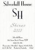 銀山園西拉干紅葡萄酒(Silverhill House Shiraz, NSW, Australia)