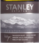 思坦利酒莊單一園長相思白葡萄酒(Stanley Estates Single Vineyard Sauvignon Blanc, Awatere Valley, New Zealand)