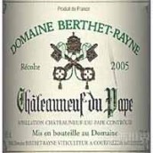 博泰特雷恩酒莊教皇新堡白葡萄酒(Domaine Berthet-Rayne Blanc, Chateauneuf-du-Pape, France)