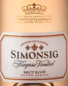 詩(shī)夢(mèng)得酒莊卡帕斯文克桃紅起泡酒(Simonsig Kaapse Vonkel Brut Rose, Stellenbosch, South Africa)