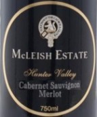 麥克萊什赤霞珠梅洛干紅葡萄酒(Mcleish Estate Cabernet Sauvignon Merlot,Hunter Valley,Australia)