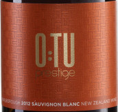 優(yōu)途酒莊名望長相思干白葡萄酒(O:TU Prestige Sauvignon Blanc, Marlborough, New Zealand)