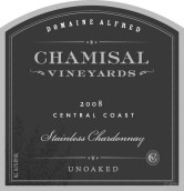 香迷頌酒莊不銹鋼桶霞多麗干白葡萄酒(Chamisal Vineyards Stainless Chardonnay, Central Coast, USA)