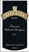 卡拉卡拉庇里牛斯珍藏赤霞珠干紅葡萄酒(Kara Kara Estate Pyrenees Cabernet Sauvignon Reserve, Victoria, Australia)