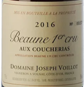约瑟夫·瓦洛酒庄谢瑞（伯恩一级园）红葡萄酒(Domaine Joseph Voillot Aux Coucherias, Beaune Premier Cru, France)