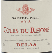 德拉斯兄弟酒莊圣靈紅葡萄酒(Delas Freres Saint Esprit, Cotes du Rhone, France)