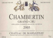 馬沙內(nèi)酒莊（香貝丹特級園）紅葡萄酒(Chateau de Marsannay, Chambertin Grand Cru, France)