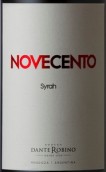 旦特諾威曾特西拉干紅葡萄酒(Bodega Dante Robino Novecento Syrah, Mendoza, Argentina)