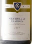 巴洛米約香杜（默爾索一級園）白葡萄酒(Domaine Ballot Millot Charmes, Meursault 1er Cru, France)