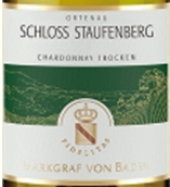 巴登侯爵城堡司徒芬貝格杜巴霞多麗干白葡萄酒(Weingut Markgraf Von Baden Schloss Staufenberg Durbacher Chardonnay Ortswein Trocken, Baden, Germany)