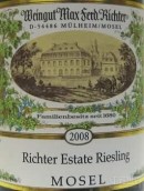 里希特莊園雷司令干白葡萄酒(Weingut Max Ferd. Richter Richter Estate Riesling, Mosel, Germany)