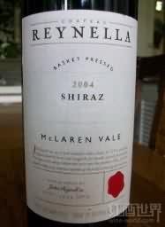 Chateau Reynella Basket Pressed Shiraz, McLaren Vale, Australia-雷